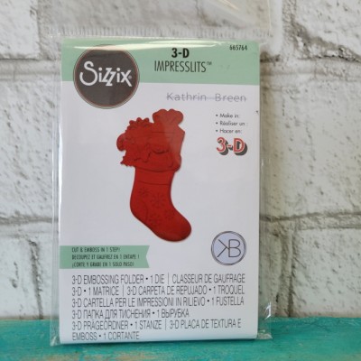 Sizzix -  Plaque à embosser et matrice de découper  -3D- effet metal